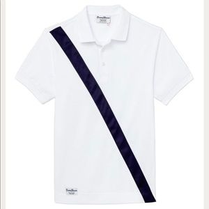 Rowing Blazers Men’s Polo Jersey - White and Navy - XXL